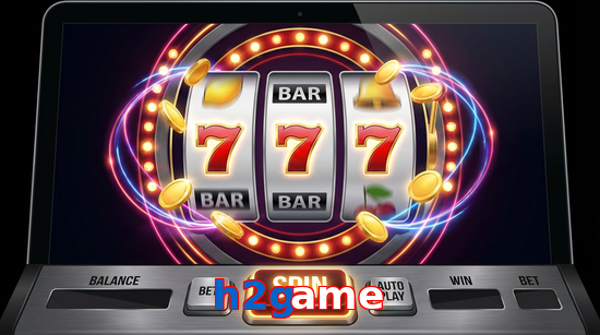 Main screen of H2game slots page for PK players